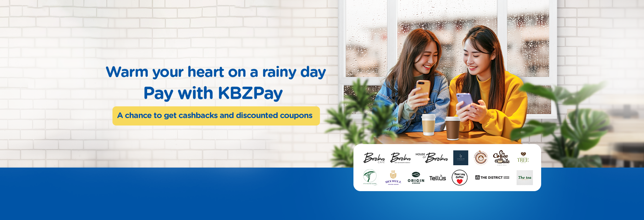 Warm your heart on a rainy day and pay with KBZ Pay - KBZPay